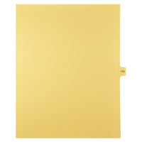 Mark Maker Legal Tabs - Letter Size - Buff - 1/15th cut - 25 tabs per package - 5 packages Pack - Number 173-Buff SingleTabs