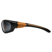Carhartt Carbondale Safety Eyewear Glasses, Grey, 6 Pack-Scratch resistant polycarbonate lens with black frame