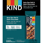 KIND Dark Chocolate Nuts & Sea Salt Snack Bars - 40 g - 12 Pack-Provides all natural protein and fibre