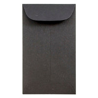 JAM Paper #3 Coin Envelopes, 2.5 x 4.25, Black, 500 Pack-Coin Envelopes