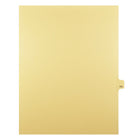 Mark Maker Legal Tabs - Letter Size - Buff - 1/25th cut - 25 tabs per package - 5 packages Pack - Number 141-Buff Single Tabs