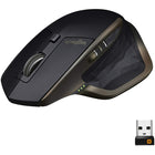 Logitech MX Master Wireless Mouse - Black-Five-button design for speed and enhanced functionality