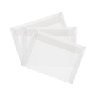 JAM Paper 10 x 13 Booklet Envelopes, Clear Translucent Vellum, 100 Pack (900840420C)-Opening: open end