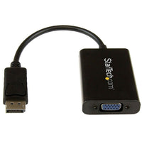 StarTech DisplayPort to VGA Adapter with Audio (DP2VGAA)-Group your VGA and audio ports together,  to ensure they’re all accessible when you need them