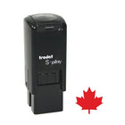 Trodat S-Printy ''Maple Leaf Impression'' Red Ink Self-Inking Mini Stamp 4921-High-quality stamps with nontoxic, water-based ink