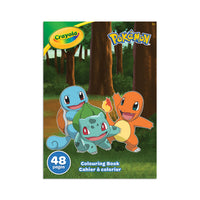 Crayola Pokemon Colouring Book - 48 Pages-Includes 48 Pokemon colouring pages