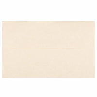 JAM Paper A10 Invitation Envelopes, 6 x 9.5, Parchment Natural Recycled, 250 Pack (47876H)-Natural parchment recycled envelope