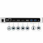 StarTech DK30A2DH Dual-4K Monitor Docking Station - Dual HDMI, Dual DP, or HDMI & DP 60Hz - USB-C/USB 3.0-4K resolution is supported on both video ports. A 4K-capable DisplayPort or HDMI display is required to achieve 4Kx2K resolution