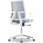 MotionGrey MS1 Mesh Series Office Chair- Executive Ergonomic Computer Desk Home Task Chair with Breathable Mesh Back - White-Seat Dimensions: 28" W x 19" D x 2" H