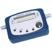 Digiwave Satellite Finder with 4 LED Lights & Compass, 2" x 3.6" x 6.8", Blue-Digiwave Satellite Finder w/4 LED Lights & Compass is a must have if you are going to set-up a satellite dish of any kind.