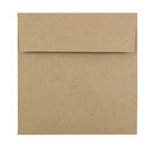 JAM Paper 5.5 x 5.5 Square Envelopes, Brown Kraft Paper Bag Recycled, 250 Pack (46317108H)-Brown Kraft paper bag recycled envelope
