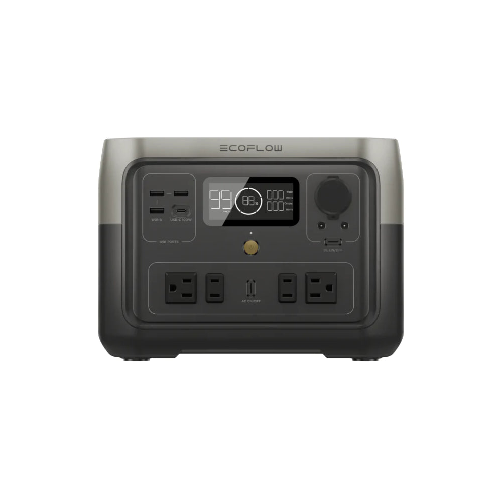 【新品未使用】 EcoFlow  2 Max 512Wh Amazon.co.jp: EcoFlow RIVER 2 Max ポータブル電源 512Wh 60分フル