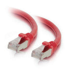 C2G 6ft Cat6 Snagless Shielded (STP) Ethernet Network Patch Cable - Red-Ethernet Cables