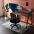 Can-Bramar Encora Writing Desk - Matte Black and Walnut-Perfect for office, home, study usage