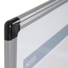 MasterVision 3-in-1 Dry-Erase Calendar Planner Board - Silver Frame - 24" H x 36" W-Board Size: 24" H x 36" W