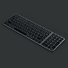 Satechi Compact Backlit Bluetooth Keyboard for Mac-1.3" H x 15.4" W x 5.8" D
