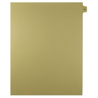 Mark Maker Legal Exhibit Index Tab Buff Single Tabs, 1/15th Cut, Letter Size, No Holes, Number 91, 25 Pack-Buff Single Tabs, 1/15th Cut
