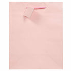 Jam Paper Gift Bags with Rope Handles - Medium - 8" x 10" x 4" - Baby Pink Matte - 3 Pack-Quantity: 3 Pack