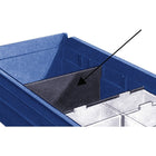 Shelf Bins, Bin Dividers, 4.125", Cb861, 50 Pack-Qty/Pk - 50