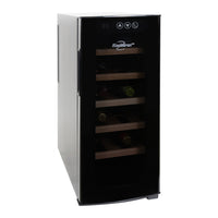 Koolatron Deluxe 12 Bottle Wine Cooler, Beech Wood Racks, ft