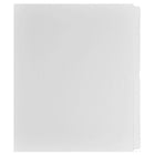 Mark Maker Legal Exhibit Index Tab Set of White Single Tabs, 1/25th Cut, Letter Size, No Holes, Blank-White Single Tabs, 1/25th Cut