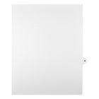 Mark Maker Legal Tabs - Letter Size - White - 1/15th cut - 25 tabs per package - 5 packages Pack - Number 40-White Single Tabs