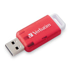 Verbatim Seaglass 32 GB USB 3.2 Gen 1 Flash Drives - Blue & Red - 2 Pack-Built-in Microban antimicrobial product protection helps fight bacteria growth