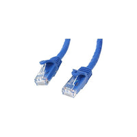 StarTech N6PATCH5BL 5' Cat 6 Snagless Patch Cable, Blue-Dual RJ-45 Male connectors ensure seamless connectivity
