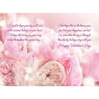 Rosedale Greetings Card, Valentine's,A Warm Wish - Roses & Bow-Card shop quality greeting cards