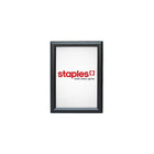 Futech Snap Frame Sign Holder-Mitered Corner, 11"W x 13"H, Black, 2 Pack-Frame Size: 11"W x 13"H Poster Size: 8-1/2"W x 11"H