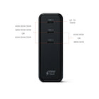 Satechi 108W USB-C 3-Port GaN Wall Charger - Space Grey-Equipped with ETL & CE certifications for safe charging