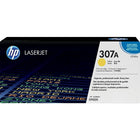 HP 307A (CE742A) Yellow Original LaserJet Toner Cartridge-Colour: Yellow