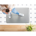 WeatherTech ComfortMat Anti Fatigue Mat - Carbon Fibre - Grey-Grey