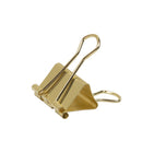 JAM Paper Binder Clips, Medium, 32 mm, Gold, 15 Pack (339BCgo)-4
