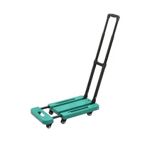 Futech HC012G Collapsible Platform Cart - Green-Foldable and portable hand truck for better mobility and portability.
