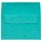 JAM Paper A10 Invitation Envelopes, 6 x 9.5, Brite Hue Sea Blue Recycled, 250 Pack (70249H)-Blank interior for personalized message