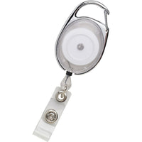 Acco BadgeMates Carabiner Badge Reel, 10 Pack-Trade up from regular badge reels for premium styling and quality