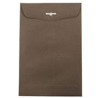JAM Paper 6 x 9 Open End Clasp Catalogue Premium Envelopes, Chocolate Brown, 25 Pack-6in x 9in