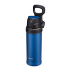 Zojirushi Flip-and-Go Insulated Bottle - 16 oz. - Cobalt Blue-Stainless steel vacuum insulation keeps beverages hot or cold for hours