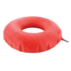 BIOS Living Inflatable Rubber Ring, 16" x 3", Red (57019)-Designed to relieve pressure while sitting