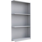 Metalware RK292 Boltless Shelving Unit, 4-Shelves, 48" x 18" x 88", Light Grey-Adjustable shelving system that provides high strength, yet economical storage capacity for your needs