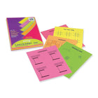 Pacon Bond Paper, 8.5" x 11", Assorted, 300 Pack (PAC101155)-Comes in a film wrapped package with an attractive top sheet