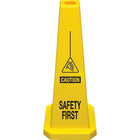 CCI Canada Safety First Lamba Traffic Cones, English With Pictogram - 2 Pack-Display Type Upright
