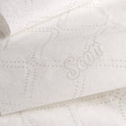 Scott Coreless High-Capacity Jumbo Roll Toilet Paper - with Elevated Design - 2-Ply - White - 12 Pack-White