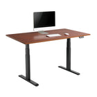 TygerClaw 25"W Dual Motor Electric Sit-Stand Desk  - Cherry-1 Year Limited Manufacturer Warranty