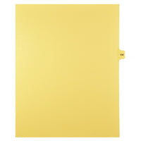 Mark Maker Legal Tabs - Letter Size - Buff - 1/15th cut - 25 tabs per package - 5 packages Pack - Number 156-Buff SingleTabs