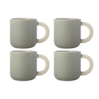 Maxwell & Williams Sherbet Mug - Grey - 370 ml - Pack of 4-Dinnerware
