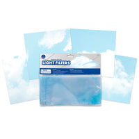 Educational Insights Classroom Light Filters - 2' x 4' - Clouds - Set of 4-Create a calm and cool environment: Create a calm and soothing environment with Calming Clouds Light Filters! Light filters decrease the glare and flickering from overhead fluorescent and LED lights, enabling better focus and concentration
