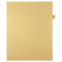 Mark Maker Legal Tabs - Letter Size - Buff - 1/15th cut - 25 tabs per package - 5 packages Pack - Number 184-Buff SingleTabs