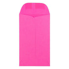 JAM Paper #3 Coin Envelopes, 2.5 x 4.25, Brite Hue Ultra Fuchsia Pink, 1000 Pack-Pink Envelopes